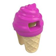 Plaatje in Gallery viewer laden, LEGO® los onderdeel Hoofddeksels Donker Roze 80678pb01