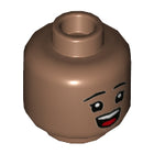 LEGO® los onderdeel Hoofd in kleur Licht Bruin 3626cpb2995