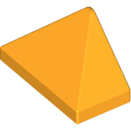 Plaatje in Gallery viewer laden, LEGO® onderdeel Dakpan Algemeen Helder Licht Oranje 15571