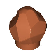 LEGO® los onderdeel Rots in kleur Donker Oranje 35646