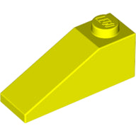 Plaatje in Gallery viewer laden, LEGO® los onderdeel Dakpan Algemeen in kleur Neon geel 4286