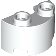 Plaatje in Gallery viewer laden, LEGO® los onderdeel Cilinder in kleur Wit 68013
