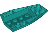 Plaatje in Gallery viewer laden, LEGO® los onderdeel Wig in kleur Donker Turkoois 43713
