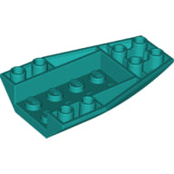 Plaatje in Gallery viewer laden, LEGO® los onderdeel Wig in kleur Donker Turkoois 43713