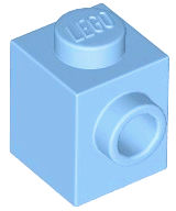 LEGO® los onderdeel Steen Aangepast Helder Lichtblauw 87087