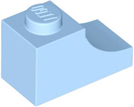 LEGO® los onderdeel Steen Boog Helder Lichtblauw 78666