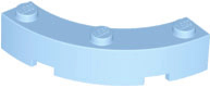 LEGO® los onderdeel Steen Rond Helder Lichtblauw 48092
