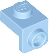 LEGO® los onderdeel Beugel in kleur Helder Lichtblauw 36841