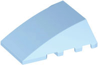 LEGO® los onderdeel Wig in kleur Helder Lichtblauw 47753