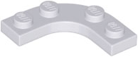 LEGO® los onderdeel Plaat Rond Licht Blauwachtig Grijs 68568