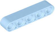Plaatje in Gallery viewer laden, LEGO® onderdeel Technische Hefbalk Helder Lichtblauw 32316