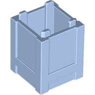 Plaatje in Gallery viewer laden, LEGO® los onderdeel Container Helder Lichtblauw 61780