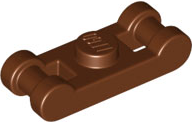 Plaatje in Gallery viewer laden, LEGO® los onderdeel Plaat Aangepast Roodachtig Bruin 78257