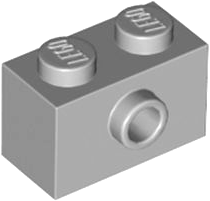 Plaatje in Gallery viewer laden, LEGO® Steen Aangepast Licht Blauwachtig Grijs 86876