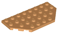 LEGO® los onderdeel Wig Plaat in kleur Medium Noga 68297