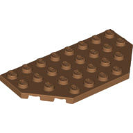Plaatje in Gallery viewer laden, LEGO® los onderdeel Wig Plaat in kleur Medium Noga 68297