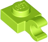 LEGO® los onderdeel Plaat Aangepast in kleur Limoen 61252