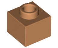 Plaatje in Gallery viewer laden, LEGO® los onderdeel Steen Aangepast Medium Noga 86996
