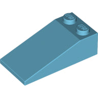 LEGO® los onderdeel Dakpan Algemeen Medium Azuurblauw 30363
