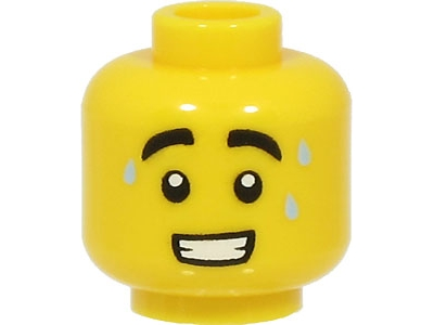 LEGO® los onderdeel Hoofd in kleur Geel 3626cpb2973