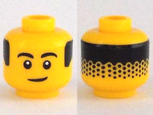 Plaatje in Gallery viewer laden, LEGO® los onderdeel Hoofd in kleur Geel 3626cpb2934