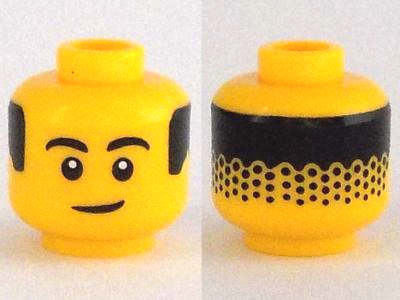 LEGO® los onderdeel Hoofd in kleur Geel 3626cpb2934