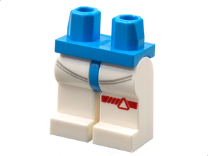 LEGO® Benen met Motief Donker Azuurblauw 970c01pb57