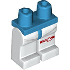 LEGO® Benen met Motief Donker Azuurblauw 970c01pb57