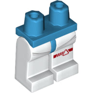 LEGO® Benen met Motief Donker Azuurblauw 970c01pb57