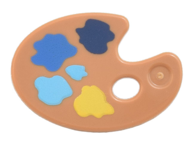 LEGO® onderdeel Accessoire met Motief Medium Noga 93551pb02