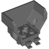 Plaatje in Gallery viewer laden, LEGO® los onderdeel Cockpit Donker Blauwachtig Grijs 98876