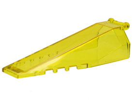 LEGO® los onderdeel Voorruit in kleur Doorzichtig Geel 98878