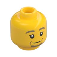LEGO® los onderdeel Hoofd in kleur Geel 3626pb3002