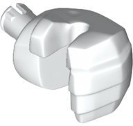 LEGO® los onderdeel Lijf Accessoire in kleur Wit 10127