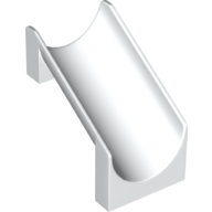 LEGO® los onderdeel Glijbaan in kleur Wit 27976