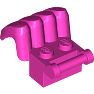 Plaatje in Gallery viewer laden, LEGO® los onderdeel Steen Aangepast Donker Roze 80488