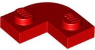 LEGO® los onderdeel Plaat Rond in kleur Rood 79491