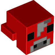 LEGO® onderdeel Dier Onderdelen met Motief Rood 19727pb009