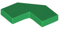 LEGO® los onderdeel Tegel Aangepast in kleur Groen 27263