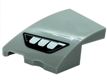Plaatje in Gallery viewer laden, LEGO® Wig met Motief Licht Blauwachtig Grijs 80177pb004