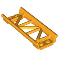 Plaatje in Gallery viewer laden, LEGO® los onderdeel Rails in kleur Helder Licht Oranje 26022