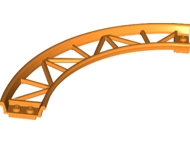 LEGO® los onderdeel Rails in kleur Helder Licht Oranje 25061