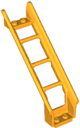 Plaatje in Gallery viewer laden, LEGO® los onderdeel Rails in kleur Helder Licht Oranje 26561