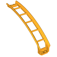 LEGO® los onderdeel Rails in kleur Helder Licht Oranje 26560