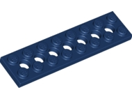 Plaatje in Gallery viewer laden, LEGO® los onderdeel Technische Plaat Donkerblauw 3738
