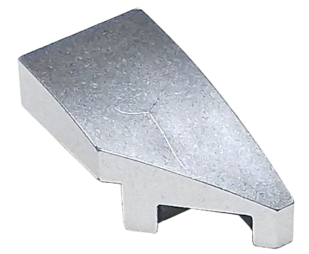 LEGO® los onderdeel Wig in kleur Metallisch Zilver 29119
