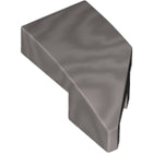 LEGO® los onderdeel Wig in kleur Metallisch Zilver 29120