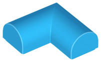 Plaatje in Gallery viewer laden, LEGO® los onderdeel Dakpan Gebogen Donker Azuurblauw 79757