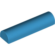 LEGO® los onderdeel Dakpan Gebogen Donker Azuurblauw 79756