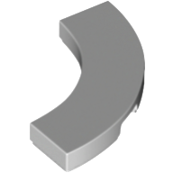 LEGO® los onderdeel Tegel Rond Licht Blauwachtig Grijs 79393